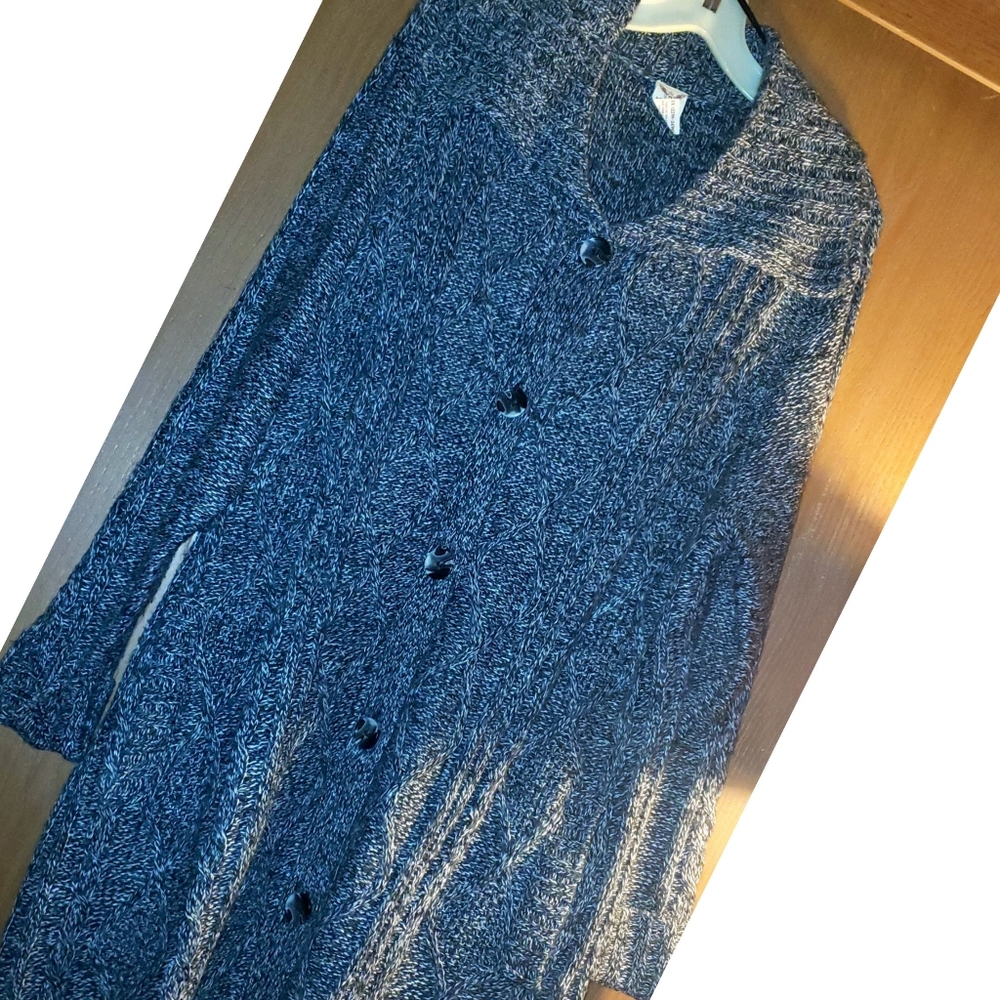 3x Long button down Sweater